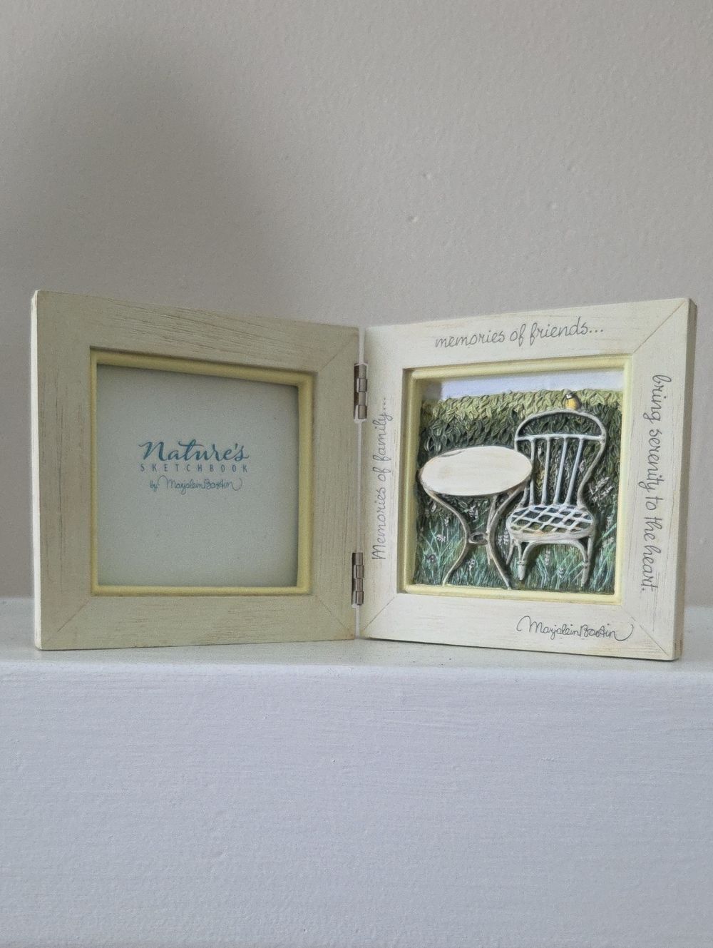Nature's Sketchbook Double Picture Frame by Marjolein Bostin